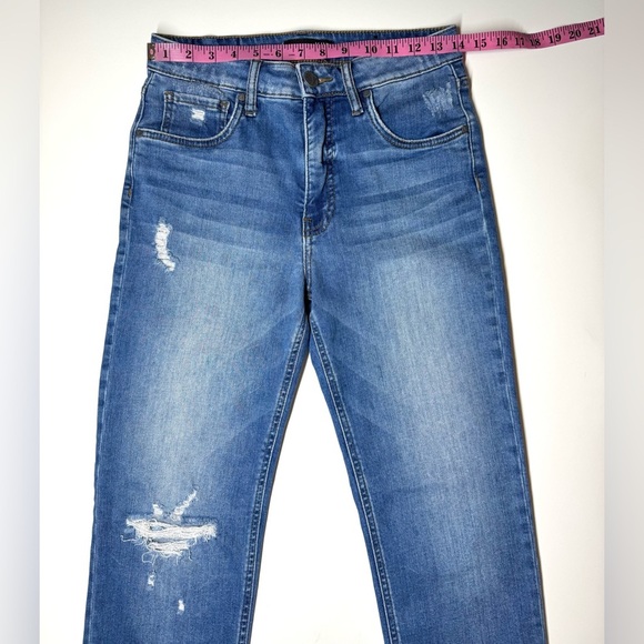 Kut From The Kloth Women’s Elizabeth High Rise Crop Straight Leg Jeans Size- 2 - Picture 3 of 10